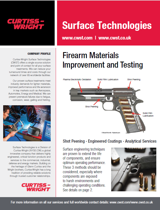 Firearm Materials Improvement and Testing